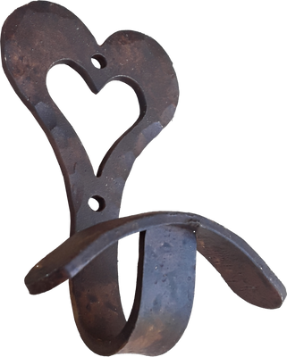 Gancio appendiabiti modello cuore 50 703 | Heart model coat hook 50 703