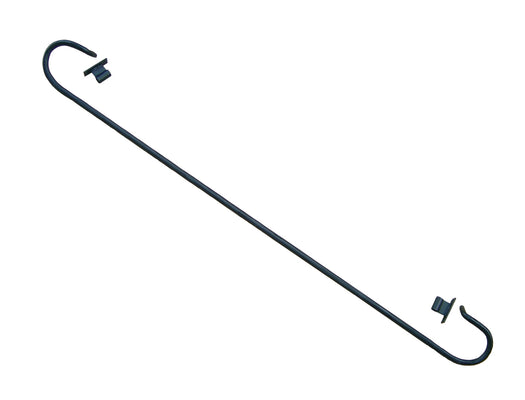 Asta curva con supporti in ferro | Curved shaft with supports