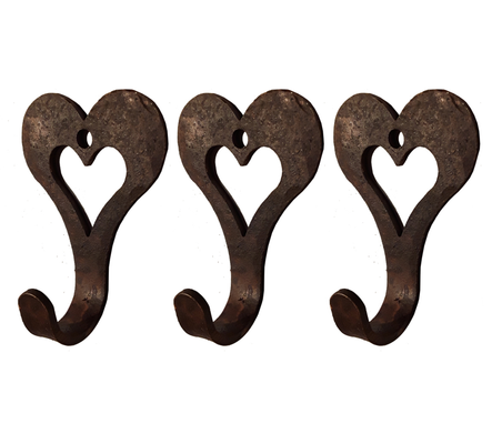 Gancio per quadri modello Cuore conf. 3 pezzi  |  Hook for pictures Cuore model  3 pieces set