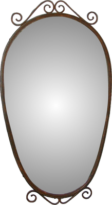 Specchio da parete ovale 1045 | Oval wall mirror 1045