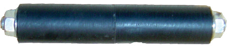 Innesto in gomma per congiunzione di 2 tubi lisci 8159 | Rubber junction for two smooth tubes 8159