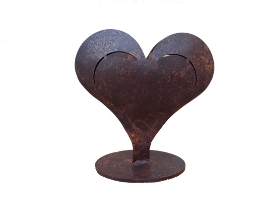 Cuore centrotavola decorativo  | Decorative heart centerpiece